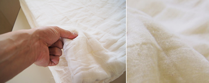 中綿に絹(シルク)を使用している布団
