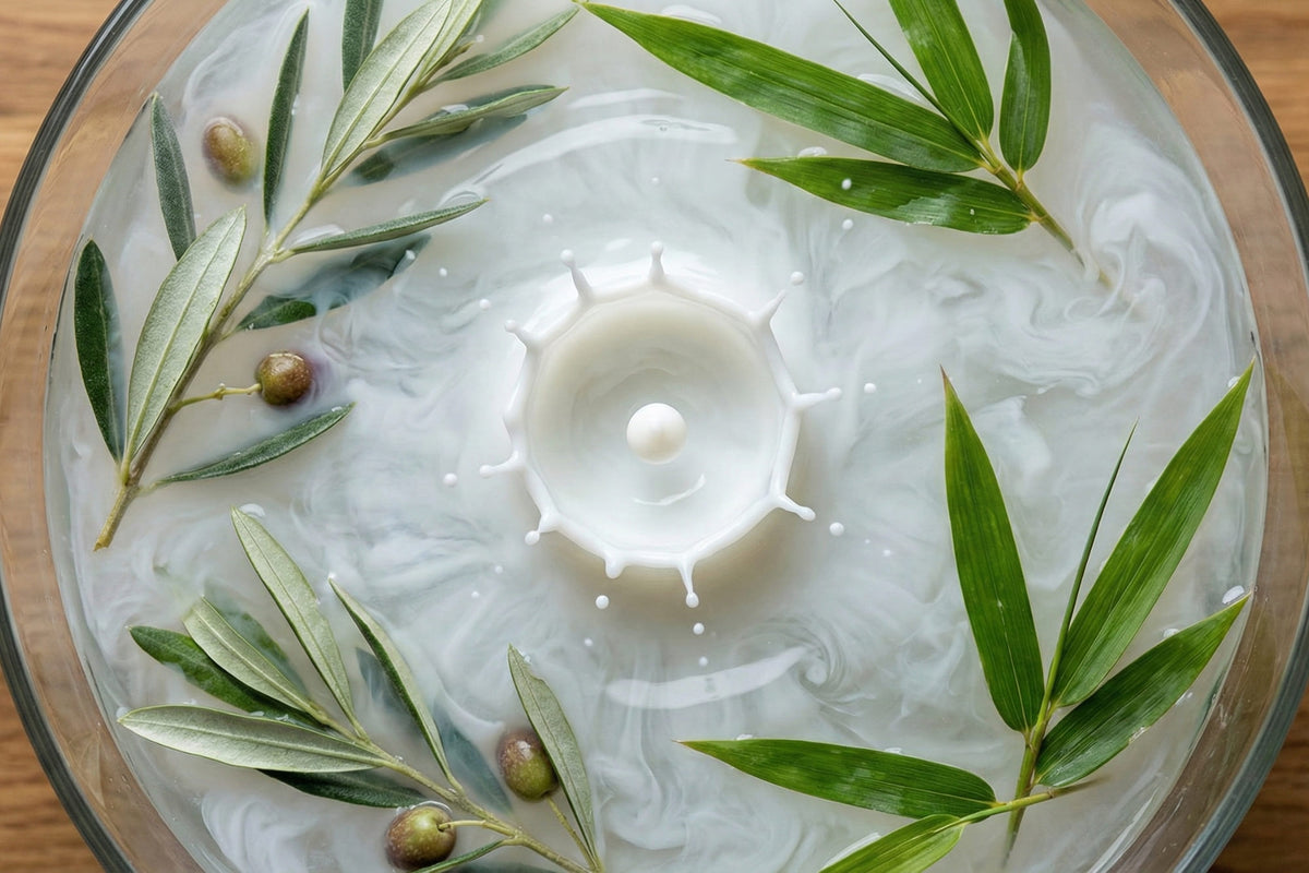 化粧品グレードの潤いイメージ